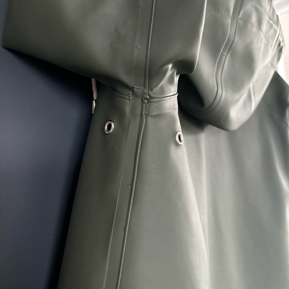 Stutterheim Rain Coat XXXS Mosebacke Original Green - Picture 12 of 16